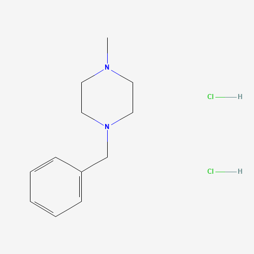 1-benzyl-4-methylpiperazine;dihydrochloride (CAS: 861020-53-3) - Chemical Structure and Molecular Formula 