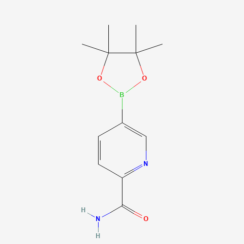 5-(4,4,5,5-tetramethyl-1,3,2-dioxaborolan-2-yl)pyridine-2-carboxamide (CAS: 1257553-74-4) - Related Chemical Product