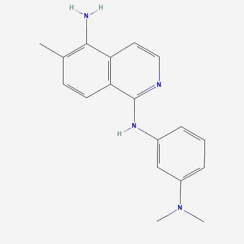 1-N-[3-(dimethylamino)phenyl]-6-methylisoquinoline-1,5-diamine (CAS: 1187967-49-2) - Related Chemical Product