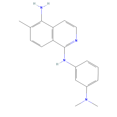 1-N-[3-(dimethylamino)phenyl]-6-methylisoquinoline-1,5-diamine (CAS: 1187967-49-2) - Related Chemical Product
