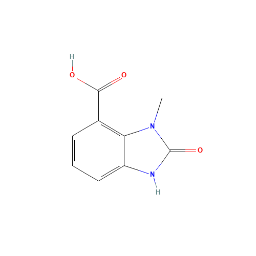 3-methyl-2-oxo-1H-benzimidazole-4-carboxylic acid (CAS: 1150102-58-1) - Related Chemical Product