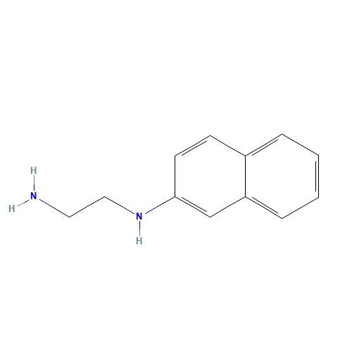N'-naphthalen-2-ylethane-1,2-diamine (CAS: 23314-26-3) - Related Chemical Product