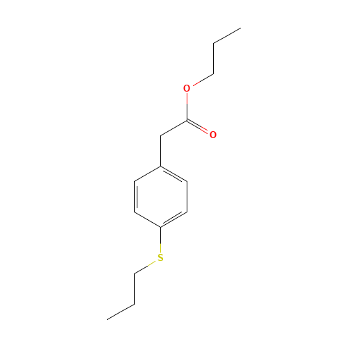 propyl 2-(4-propylsulfanylphenyl)acetate (CAS: 1363179-27-4) - Related Chemical Product