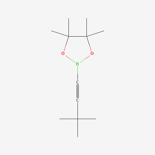 2-(3,3-dimethylbut-1-ynyl)-4,4,5,5-tetramethyl-1,3,2-dioxaborolane (CAS: 159087-41-9) - Related Chemical Product