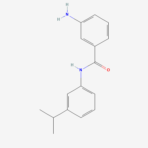 3-amino-N-(3-propan-2-ylphenyl)benzamide (CAS: 1039873-39-6) - Related Chemical Product