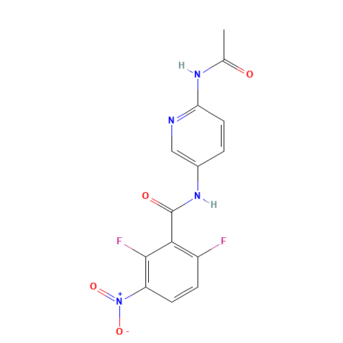 N-(6-acetamidopyridin-3-yl)-2,6-difluoro-3-nitrobenzamide (CAS: 1103234-46-3) - Related Chemical Product