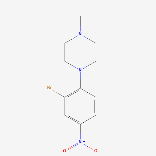 1-(2-bromo-4-nitrophenyl)-4-methylpiperazine (CAS: 477846-54-1) - Related Chemical Product