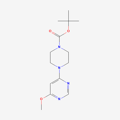 tert-butyl 4-(6-methoxypyrimidin-4-yl)piperazine-1-carboxylate (CAS: 1353954-40-1) - Related Chemical Product