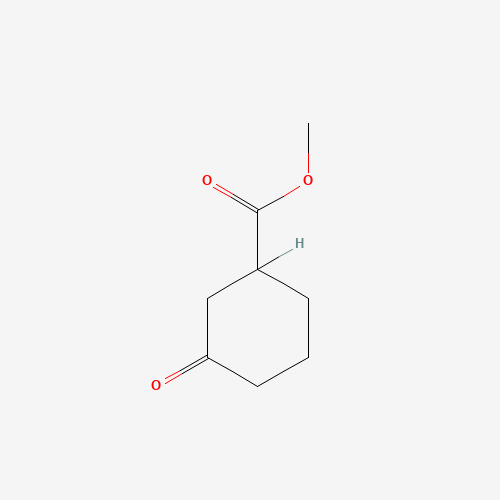 methyl 3-oxocyclohexane-1-carboxylate (CAS: 13148-83-9) - Chemical Structure and Molecular Formula 
