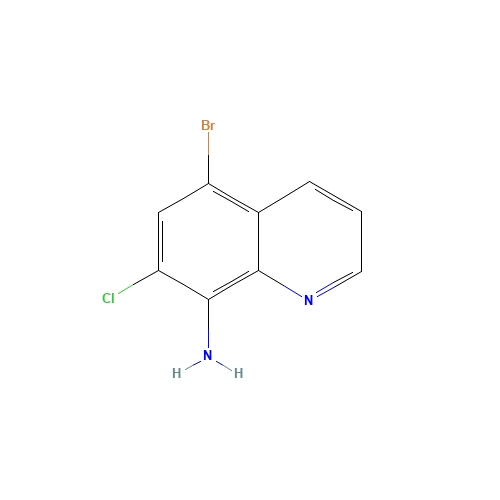 5-bromo-7-chloroquinolin-8-amine (CAS: 1215767-85-3) - Related Chemical Product