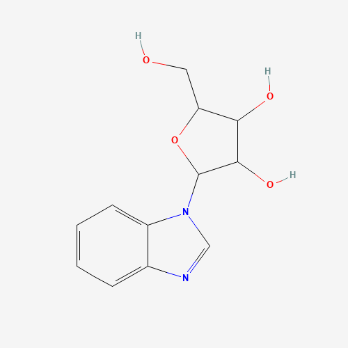 2-(benzimidazol-1-yl)-5-(hydroxymethyl)oxolane-3,4-diol (CAS: 728-01-8) - Related Chemical Product