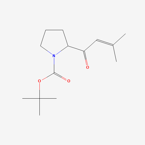 tert-butyl 2-(3-methylbut-2-enoyl)pyrrolidine-1-carboxylate (CAS: 187658-94-2) - Related Chemical Product