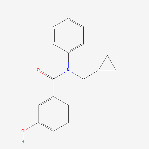 N-(cyclopropylmethyl)-3-hydroxy-N-phenylbenzamide (CAS: 1429320-56-8) - Related Chemical Product