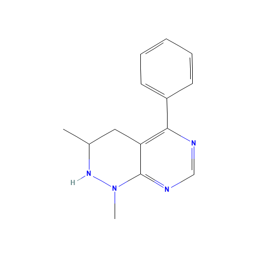 1,3-dimethyl-5-phenyl-3,4-dihydro-2H-pyrimido[4,5-c]pyridazine (CAS: 1456534-45-4) - Chemical Structure and Molecular Formula 