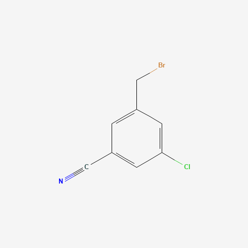 3-(bromomethyl)-5-chlorobenzonitrile (CAS: 1021871-36-2) - Related Chemical Product