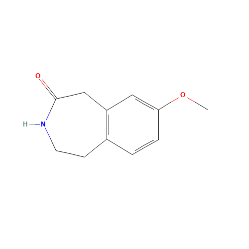 7-methoxy-1,2,3,5-tetrahydro-3-benzazepin-4-one (CAS: 37682-06-7) - Related Chemical Product