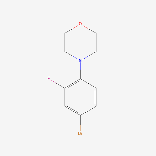 4-(4-bromo-2-fluorophenyl)morpholine (CAS: 513068-89-8) - Related Chemical Product