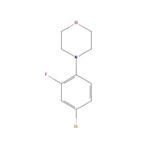 4-(4-bromo-2-fluorophenyl)morpholine (CAS: 513068-89-8) - Related Chemical Product