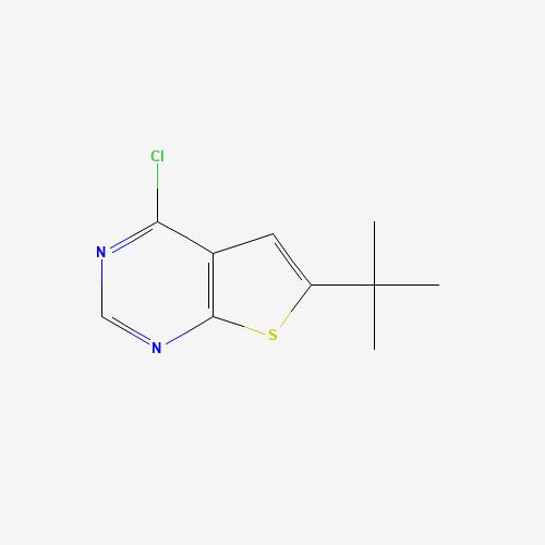 6-tert-butyl-4-chlorothieno[2,3-d]pyrimidine (CAS: 439692-55-4) - Related Chemical Product
