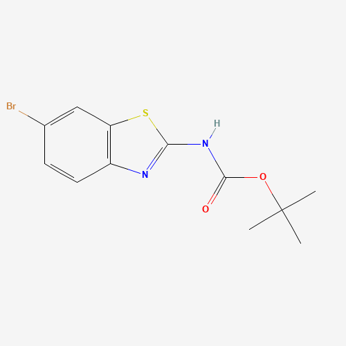tert-butyl N-(6-bromo-1,3-benzothiazol-2-yl)carbamate (CAS: 1244041-71-1) - Related Chemical Product