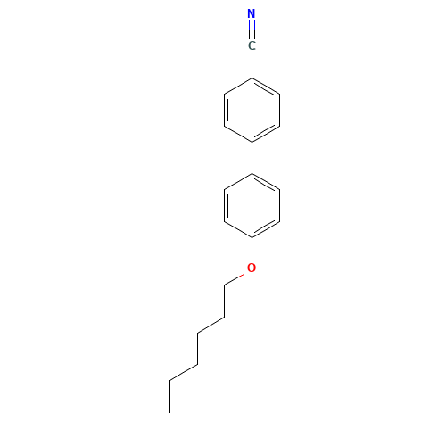 4-(4-hexoxyphenyl)benzonitrile (CAS: 41424-11-7) - Related Chemical Product