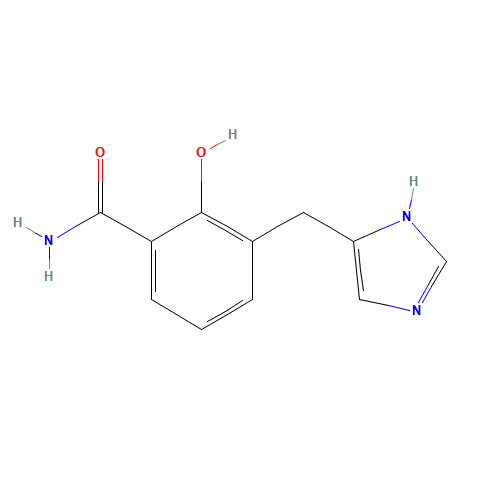 2-hydroxy-3-(1H-imidazol-5-ylmethyl)benzamide (CAS: 125472-02-8) - Related Chemical Product