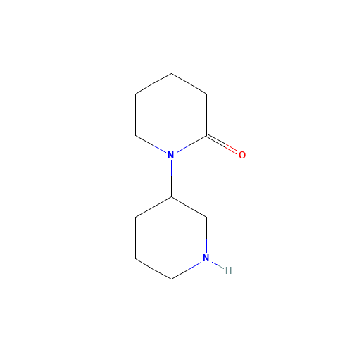 1-piperidin-3-ylpiperidin-2-one (CAS: 933715-12-9) - Related Chemical Product