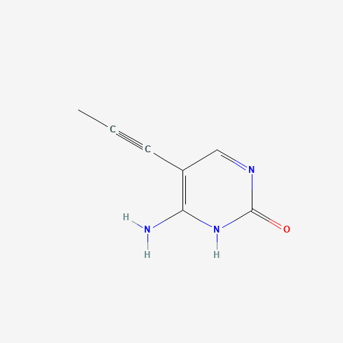 6-amino-5-prop-1-ynyl-1H-pyrimidin-2-one (CAS: 151091-68-8) - Related Chemical Product