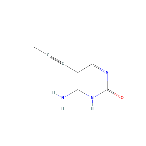 6-amino-5-prop-1-ynyl-1H-pyrimidin-2-one (CAS: 151091-68-8) - Related Chemical Product