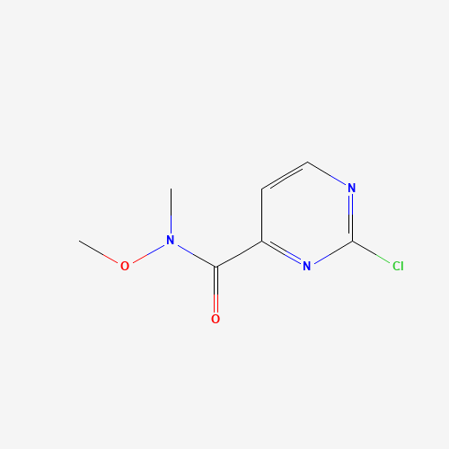 2-chloro-N-methoxy-N-methylpyrimidine-4-carboxamide (CAS: 1211580-69-6) - Related Chemical Product