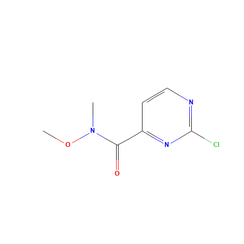 2-chloro-N-methoxy-N-methylpyrimidine-4-carboxamide (CAS: 1211580-69-6) - Related Chemical Product