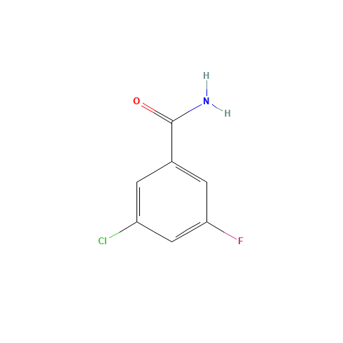 3-chloro-5-fluorobenzamide (CAS: 874781-06-3) - Related Chemical Product
