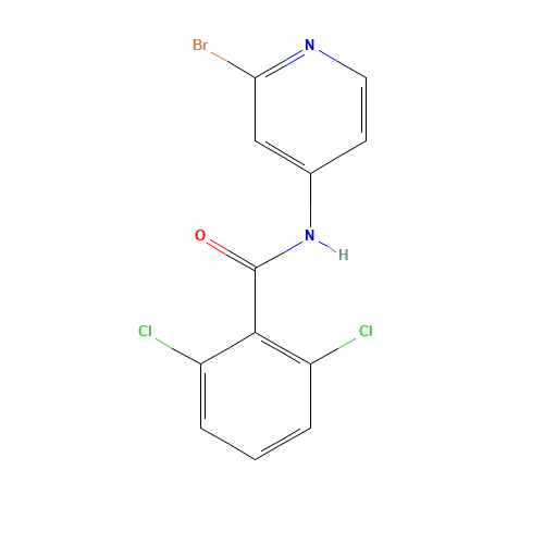 N-(2-bromopyridin-4-yl)-2,6-dichlorobenzamide (CAS: 1258298-00-8) - Related Chemical Product