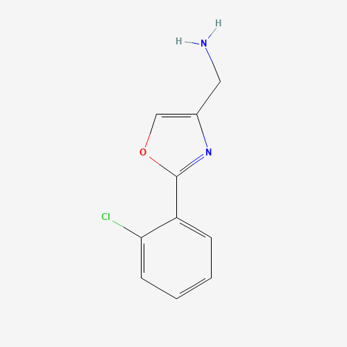 [2-(2-chlorophenyl)-1,3-oxazol-4-yl]methanamine (CAS: 885274-41-9) - Related Chemical Product