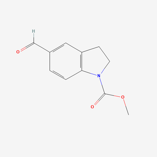 methyl 5-formyl-2,3-dihydroindole-1-carboxylate (CAS: 158545-73-4) - Related Chemical Product