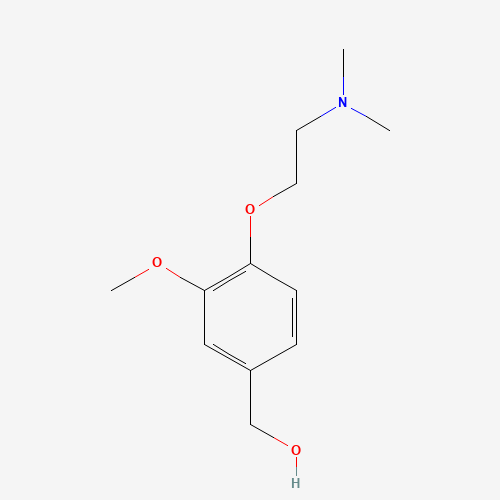 [4-[2-(dimethylamino)ethoxy]-3-methoxyphenyl]methanol (CAS: 1021096-49-0) - Related Chemical Product