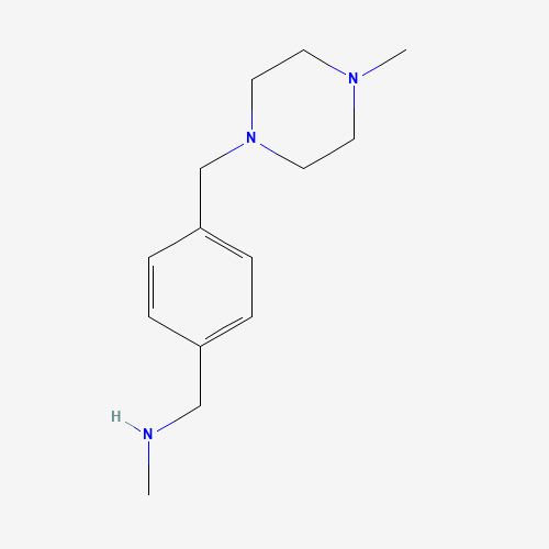 N-methyl-1-[4-[(4-methylpiperazin-1-yl)methyl]phenyl]methanamine (CAS: 859850-93-4) - Related Chemical Product