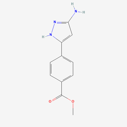 methyl 4-(3-amino-1H-pyrazol-5-yl)benzoate (CAS: 333737-29-4) - Related Chemical Product