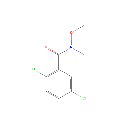 2,5-dichloro-N-methoxy-N-methylbenzamide (CAS: 674346-55-5) - Related Chemical Product