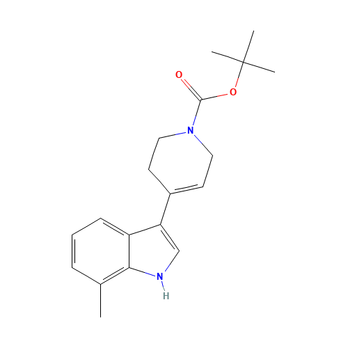 tert-butyl 4-(7-methyl-1H-indol-3-yl)-3,6-dihydro-2H-pyridine-1-carboxylate (CAS: 1143455-57-5) - Related Chemical Product