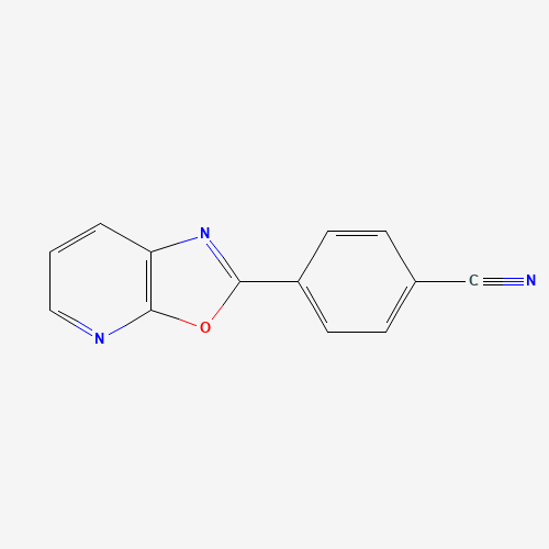 4-([1,3]oxazolo[5,4-b]pyridin-2-yl)benzonitrile (CAS: 52334-01-7) - Related Chemical Product