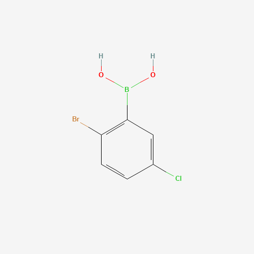(2-bromo-5-chlorophenyl)boronic acid (CAS: 1217501-18-2) - Related Chemical Product
