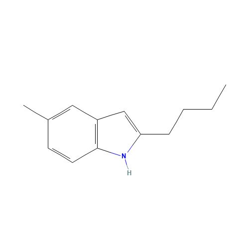2-butyl-5-methyl-1H-indole (CAS: 33456-44-9) - Related Chemical Product