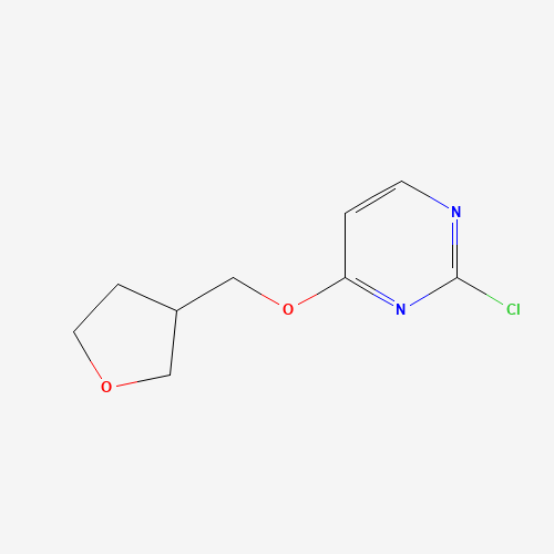 2-chloro-4-(oxolan-3-ylmethoxy)pyrimidine (CAS: 1247164-61-9) - Related Chemical Product