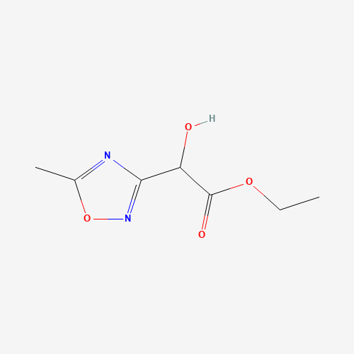 ethyl 2-hydroxy-2-(5-methyl-1,2,4-oxadiazol-3-yl)acetate (CAS: 1235995-85-3) - Related Chemical Product
