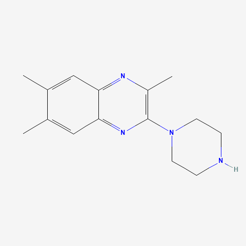2,6,7-trimethyl-3-piperazin-1-ylquinoxaline (CAS: 55686-42-5) - Related Chemical Product