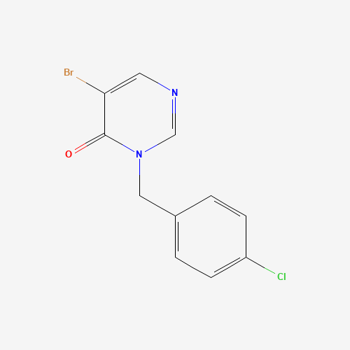 5-bromo-3-[(4-chlorophenyl)methyl]pyrimidin-4-one (CAS: 949557-17-9) - Related Chemical Product