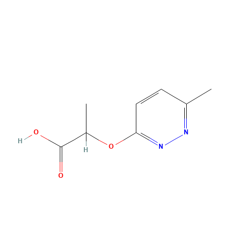 2-(6-methylpyridazin-3-yl)oxypropanoic acid (CAS: 1190392-21-2) - Related Chemical Product