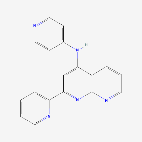 2-pyridin-2-yl-N-pyridin-4-yl-1,8-naphthyridin-4-amine (CAS: 1330531-59-3) - Related Chemical Product