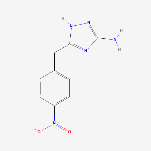 5-[(4-nitrophenyl)methyl]-1H-1,2,4-triazol-3-amine (CAS: 90349-93-2) - Related Chemical Product
